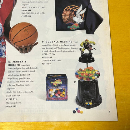Rare Original 1996 "Space Jam" Warner Bros. Collection Magazine