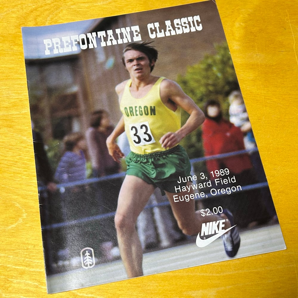 Rare Original 1989 Promotional Prefontaine Classic Program Magazine