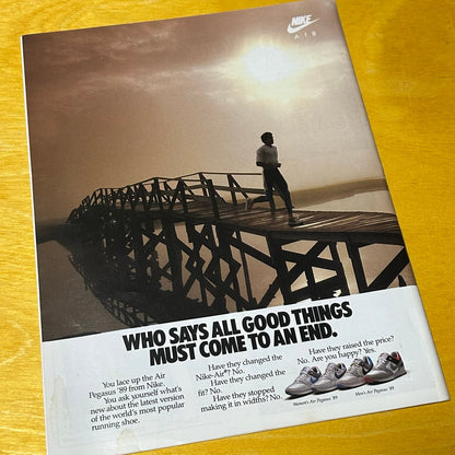 Rare Original 1989 Promotional Prefontaine Classic Program Magazine