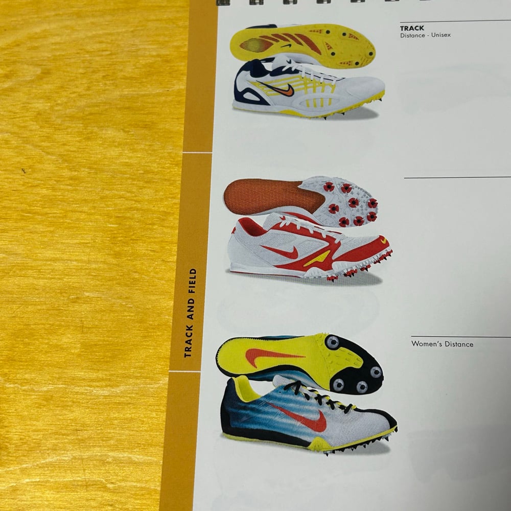 Rare Original Promotional 2000 Footwear Preview Dealer Book