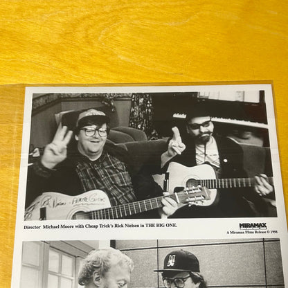 Promotional Phil Knight Michael Moore Photo
