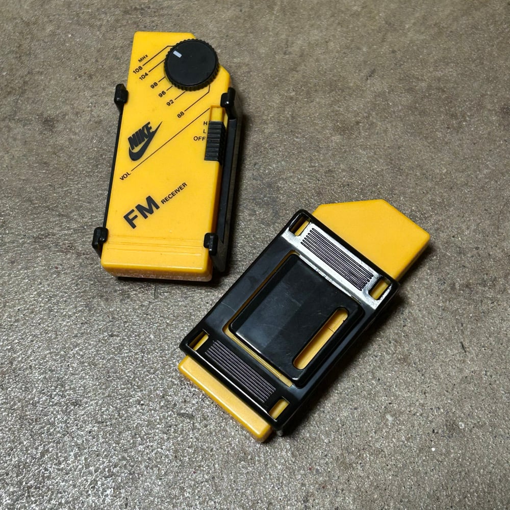 Rare Original 1980s (Set of Two) Promotional FM Radios