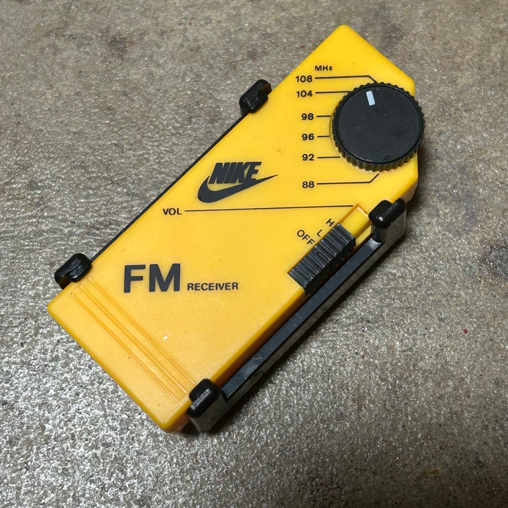 Rare Original 1980s (Set of Two) Promotional FM Radios