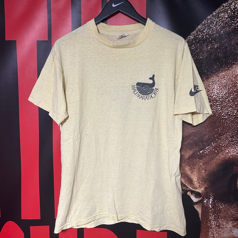 Rare Original 1981 Promotional "Maui Marathon" Tee