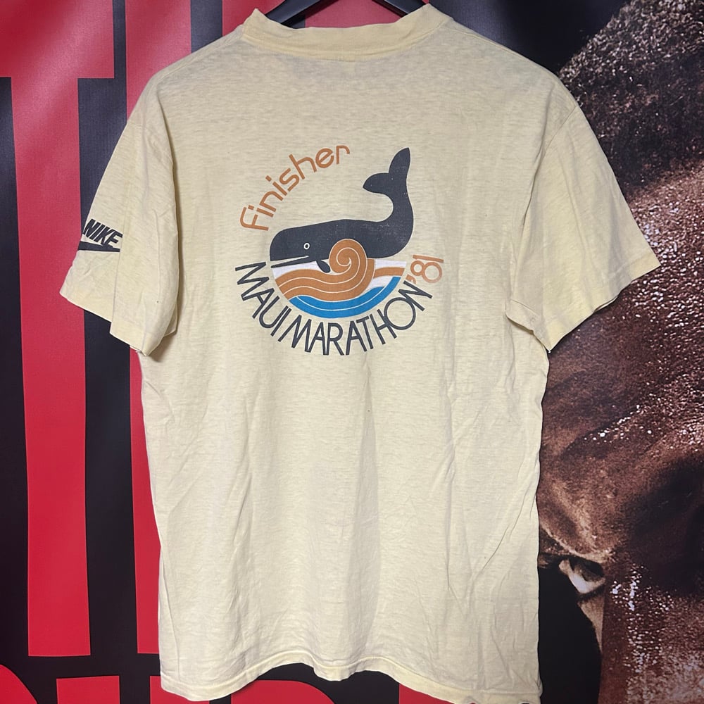 Rare Original 1981 Promotional "Maui Marathon" Tee