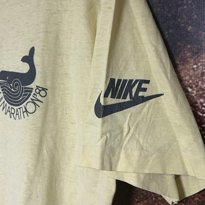 Rare Original 1981 Promotional "Maui Marathon" Tee