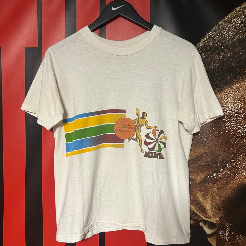 Grail Original 1970s "Pinwheel" Honolulu Marathon Tee