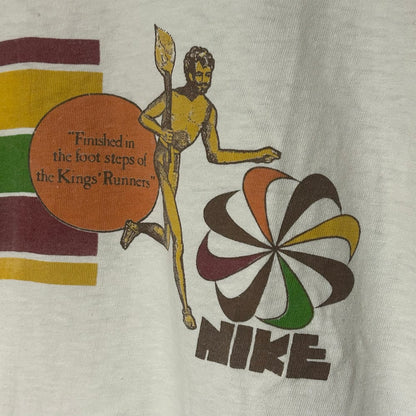 Grail Original 1970s "Pinwheel" Honolulu Marathon Tee