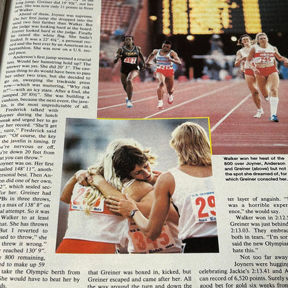 Original June 1984 Sports Illustrated Santa Monica Track Issue