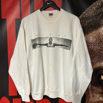 Grail Original Early 90s William Blake "Wings" Logo Crewneck Sweatshirt