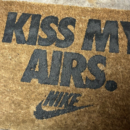 Rare Brand New Promotional Overkill "Kiss My Airs. AM Day Doormat