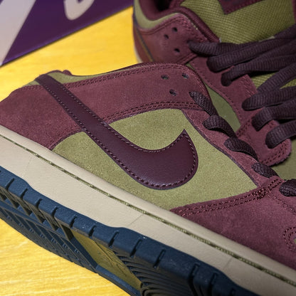 Deadstock Brand New SB Dunk Low Dark Team Red