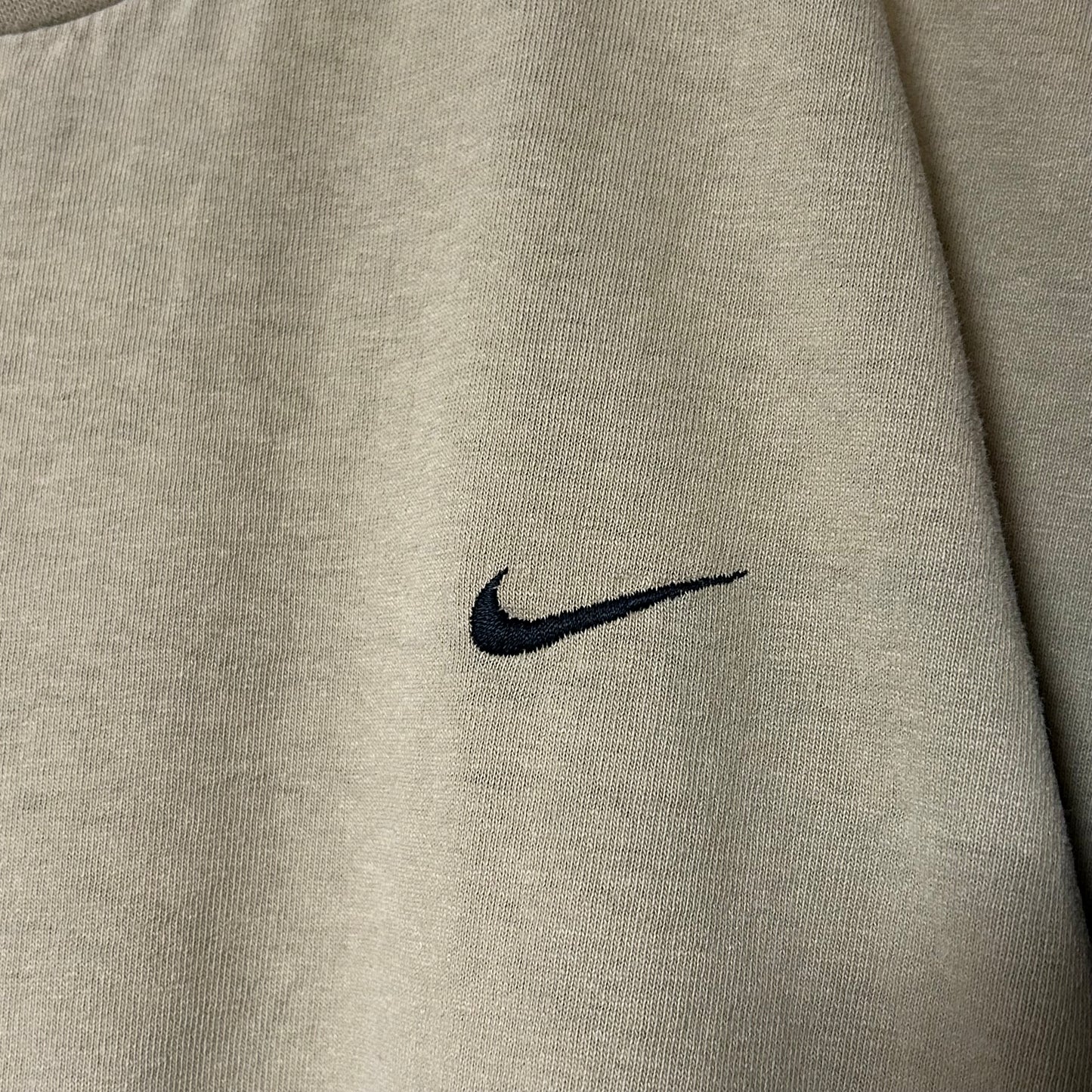 Early 2000s Essential Olive Logo Tee