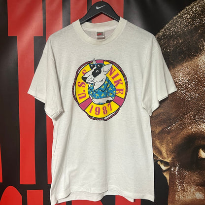 Rare Original 1987 Promotional Internal Employee "Deli Barn" Tee