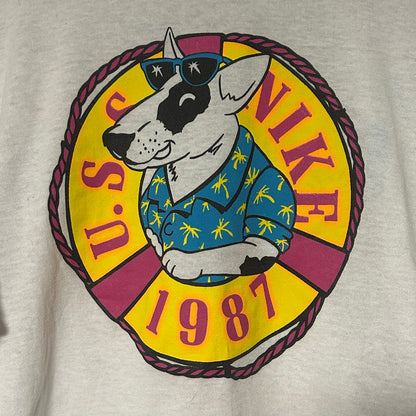 Rare Original 1987 Promotional Internal Employee "Deli Barn" Tee