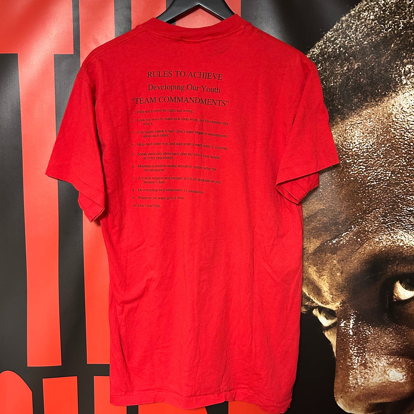 Rare Original Early 90s Promotional P.L.A.Y. 10 Commandments Tee
