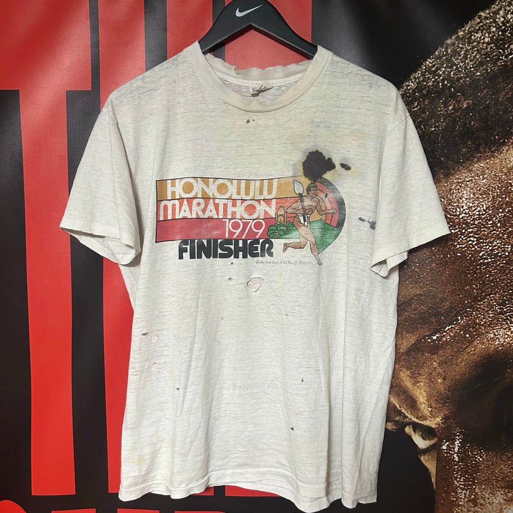 Rare Original 1979 Honolulu Marathon Tee
