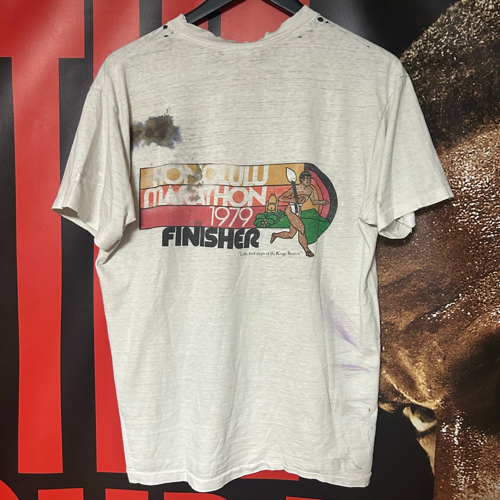 Rare Original 1979 Honolulu Marathon Tee