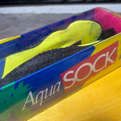 Deadstock Brand New Original 1990 Aqua Sock (Neon) Medium