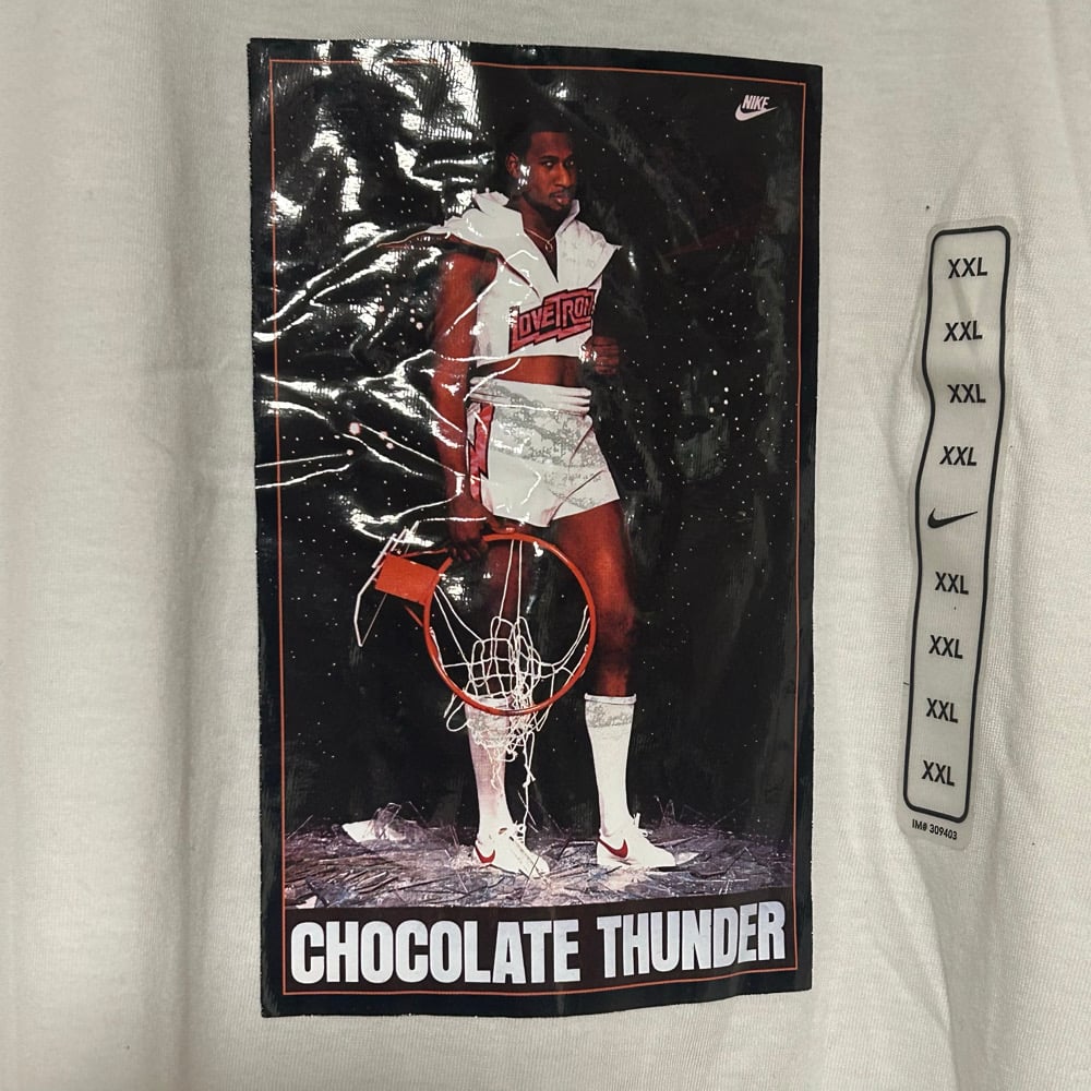 Rare Original 2005 Signed Darryl Dawkins Heritage Collection Tee