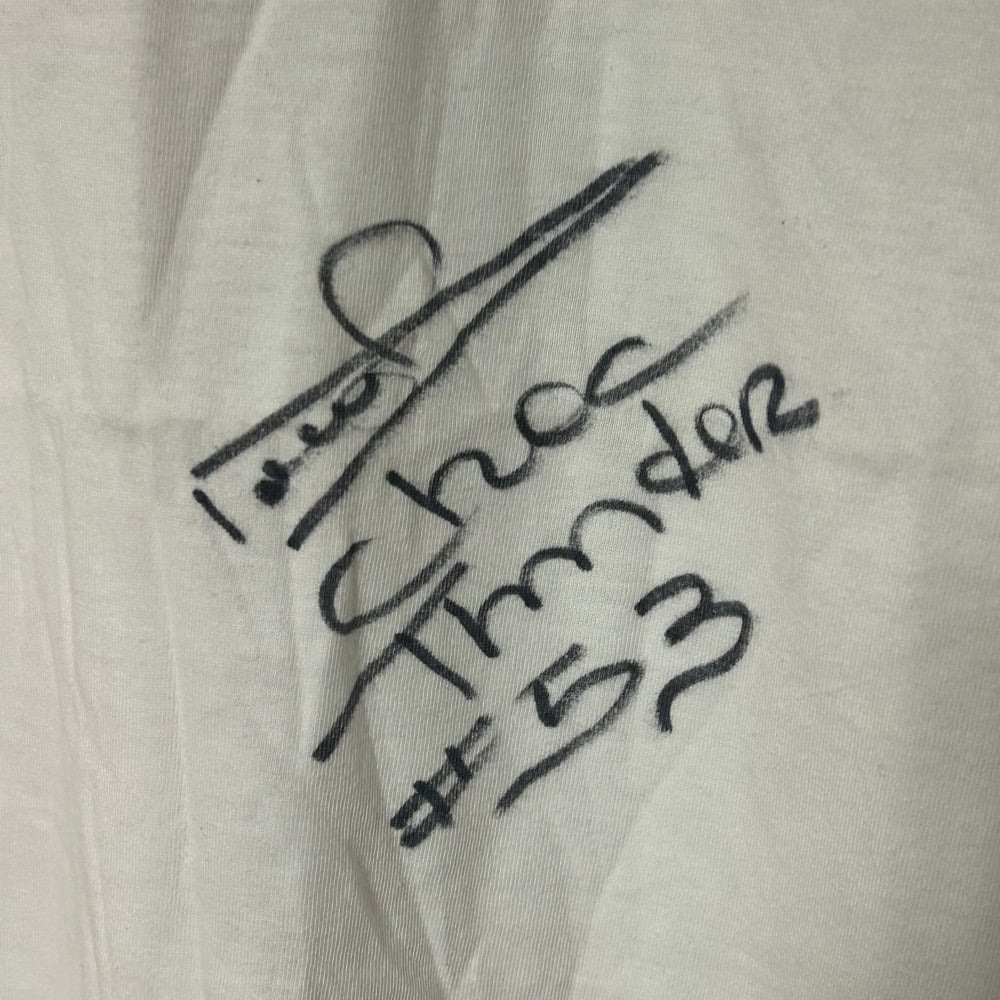Rare Original 2005 Signed Darryl Dawkins Heritage Collection Tee