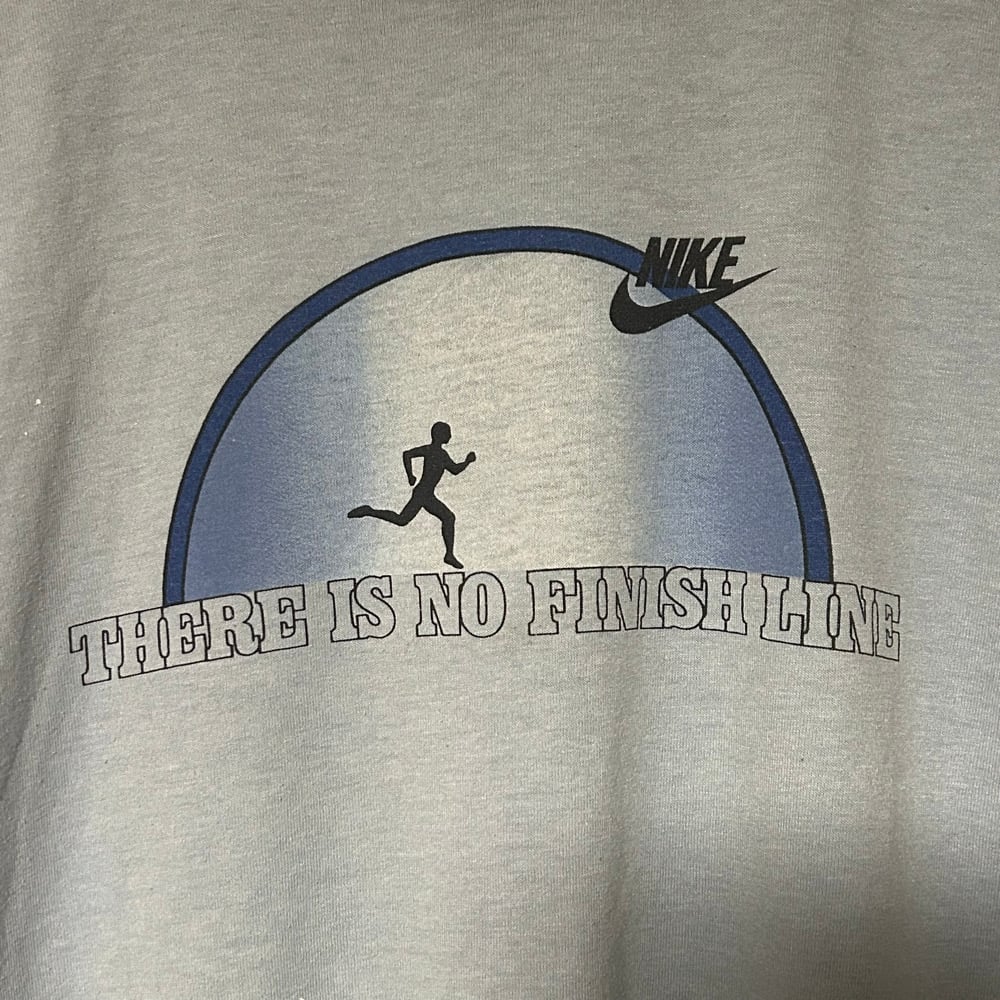 Rare Original 1970s "No Finish Line" Tee