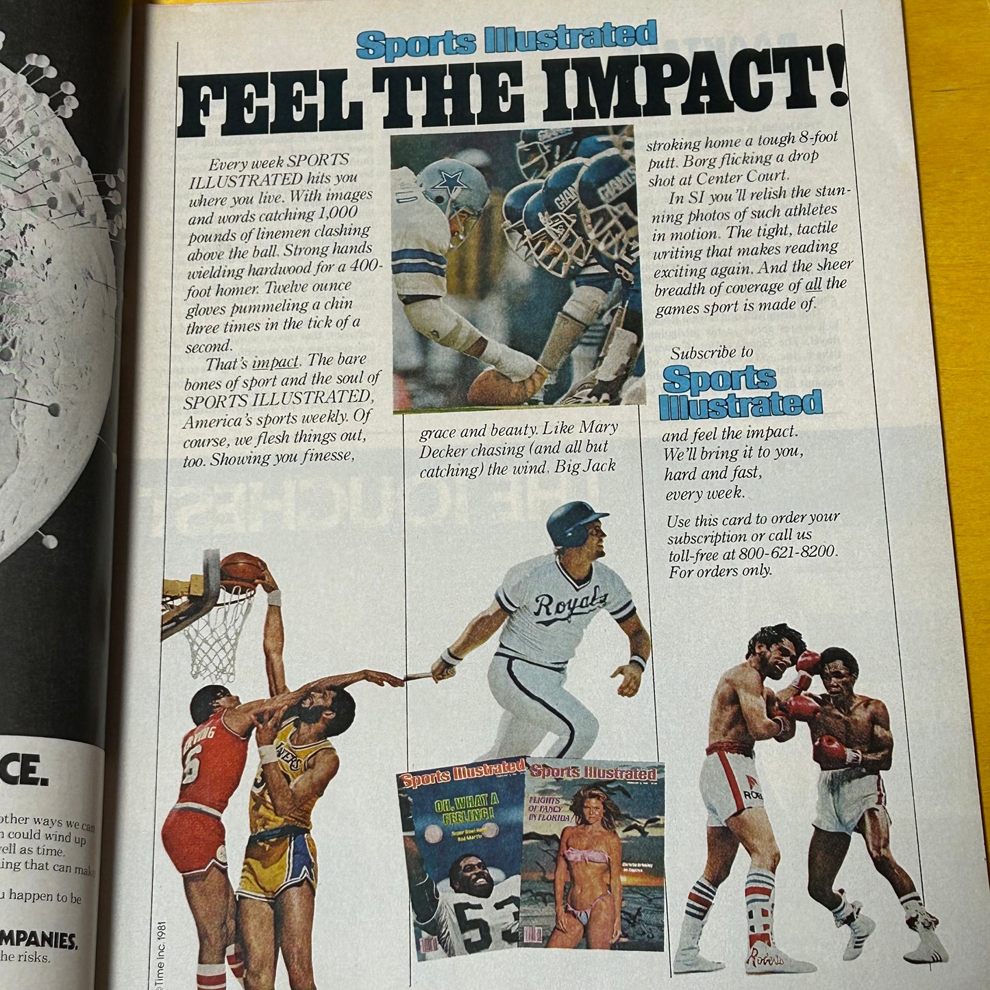 Original July 1981 Sports Illustrated John McEnroe Issue