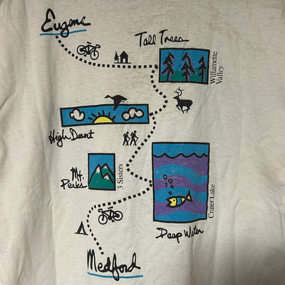 Original Early 90s Cycle Oregon Promo Tee