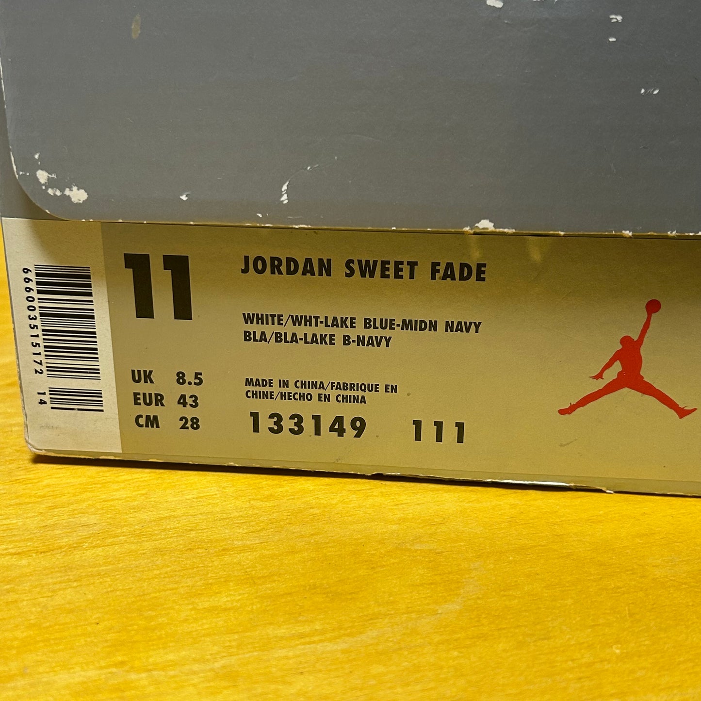 Rare 1999 Jordan Sweet Fade