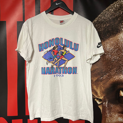 Rare Original 1993 Promotional Honolulu Marathon Tee