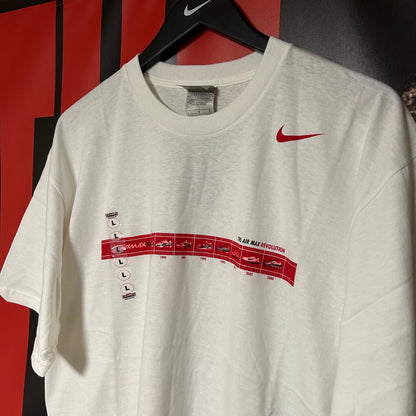 Brand New 2006 “History of Air” Lineage Tee (White)