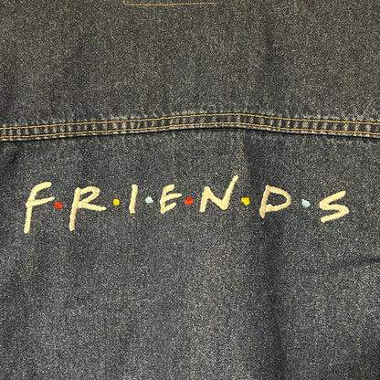 Insane Original 90s Promotional Cast & Crew “Friends” Denim Jacket