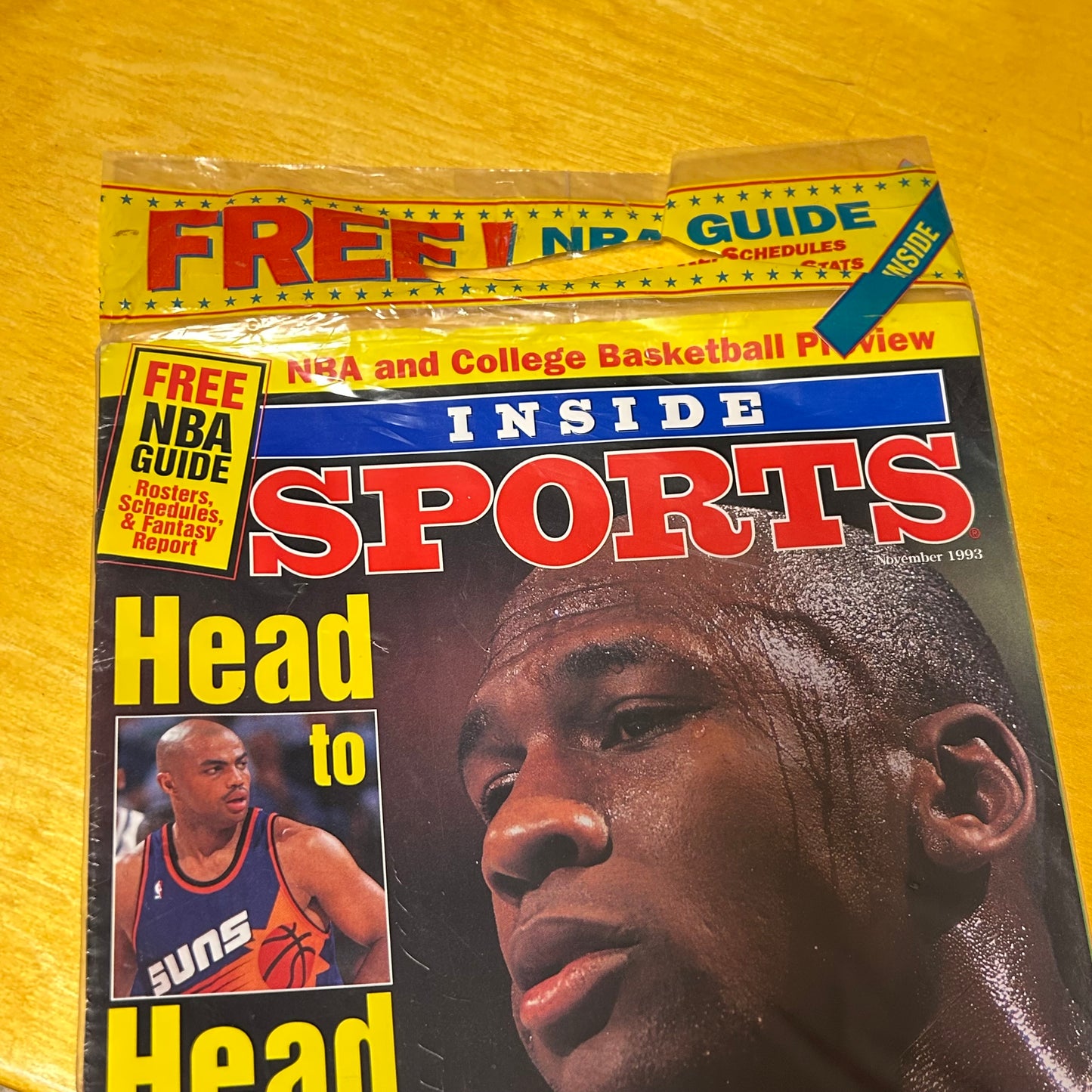 Original November 1993 Inside Sport Sealed Michael Jordan Issue