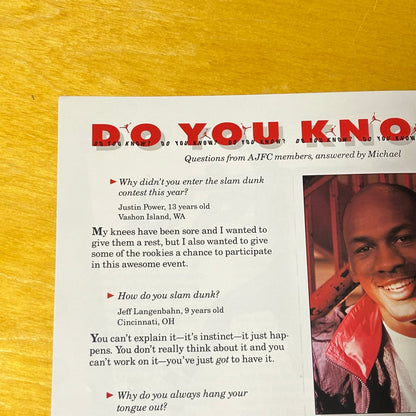 Original Promotional 1993 "Flight Club" Newsletter