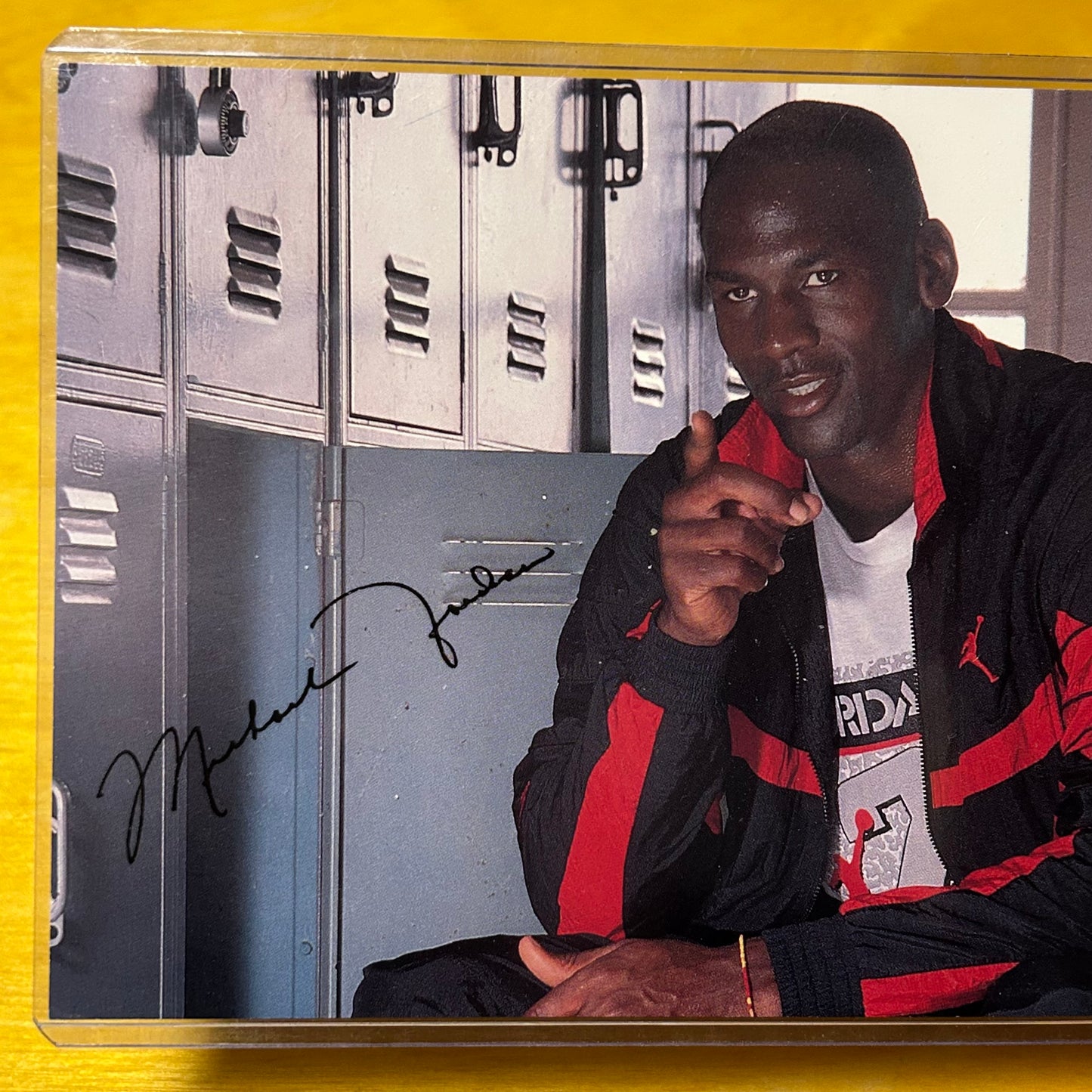 Rare Promotional Early 90s Air Jordan “Flight Club” Postcard Photo