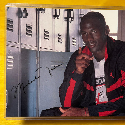 Rare Promotional Early 90s Air Jordan “Flight Club” Postcard Photo