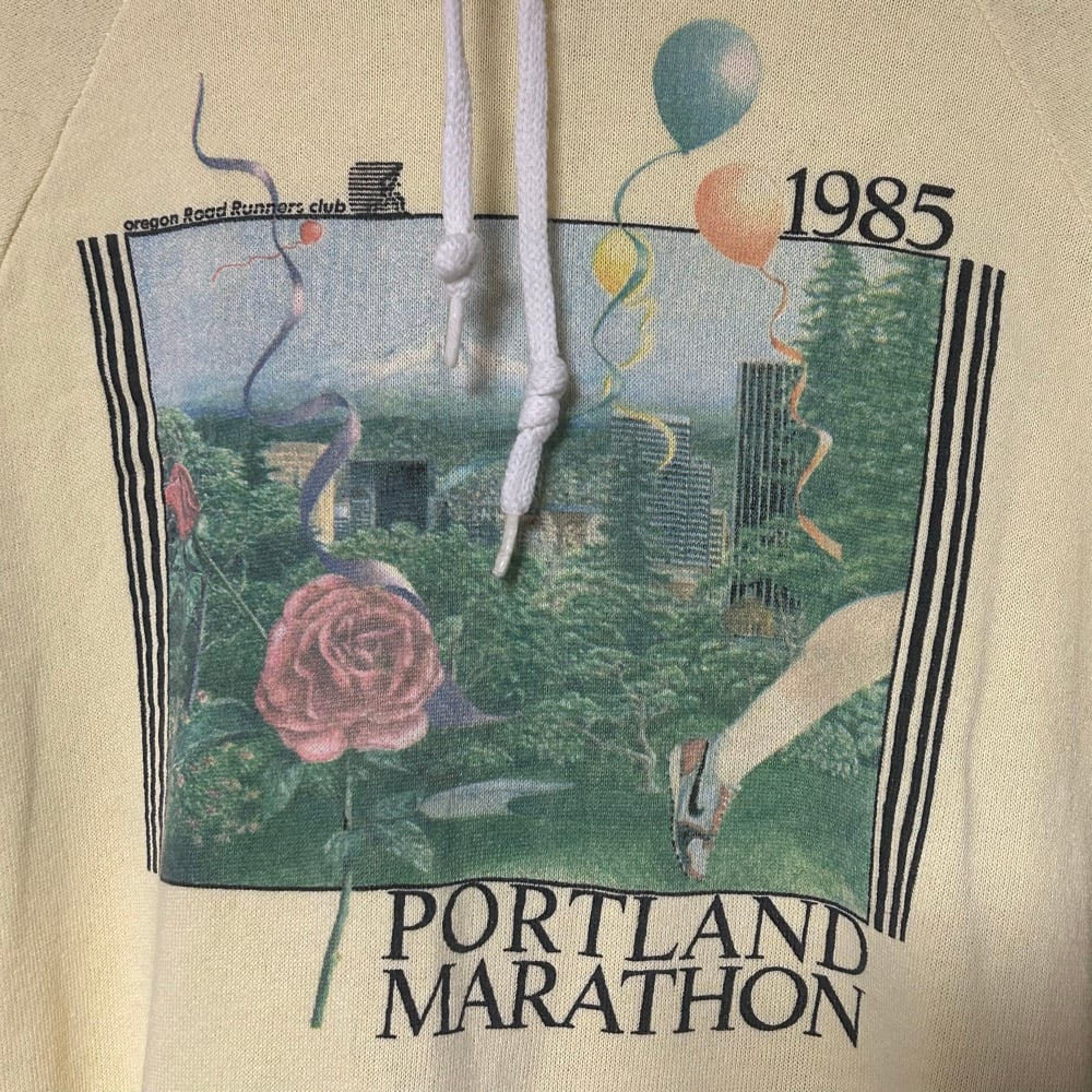 Rare Promotional 1985 "Portland Marathon" Hoodie