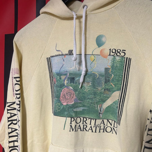 Rare Promotional 1985 "Portland Marathon" Hoodie