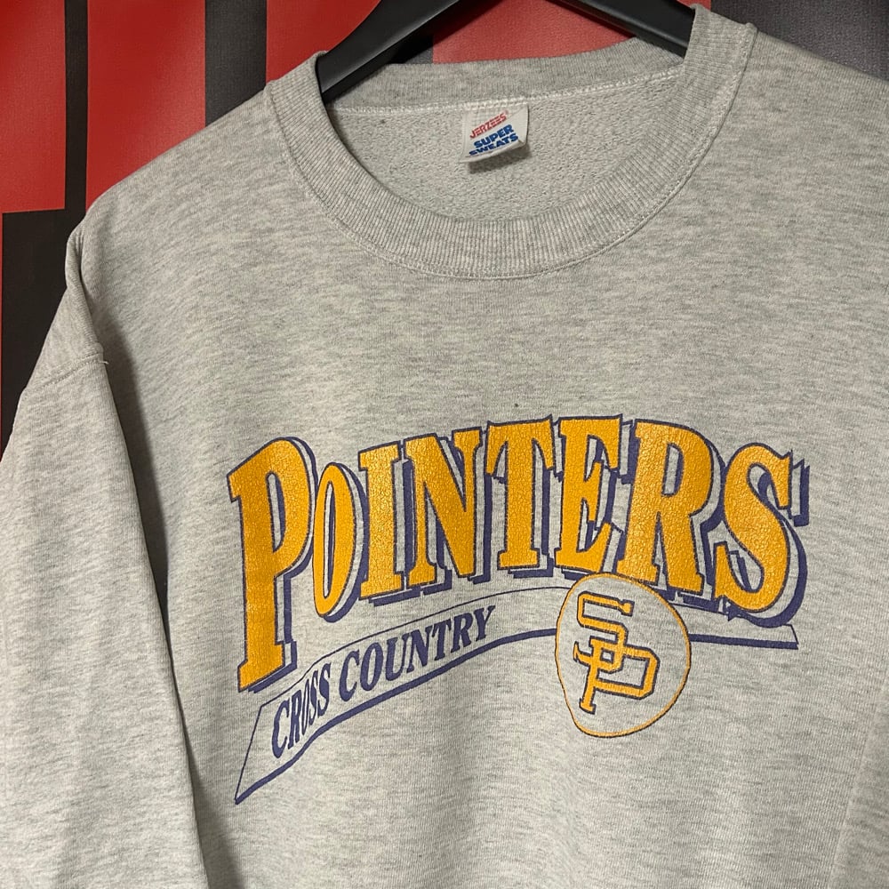 Original Early 90s Cross Country "Pointers" Crewneck