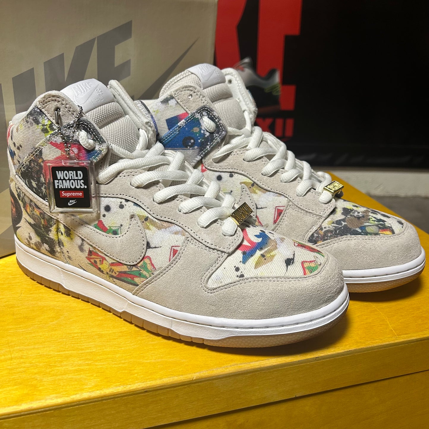 2023 Supreme Collaboration Rammellzee SB Dunk Hi