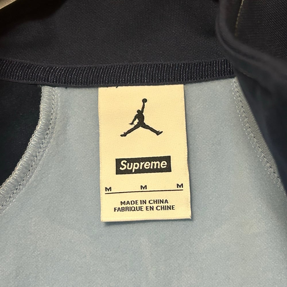 Brand New Sample tgged Collaboration Supreme Track Jacket