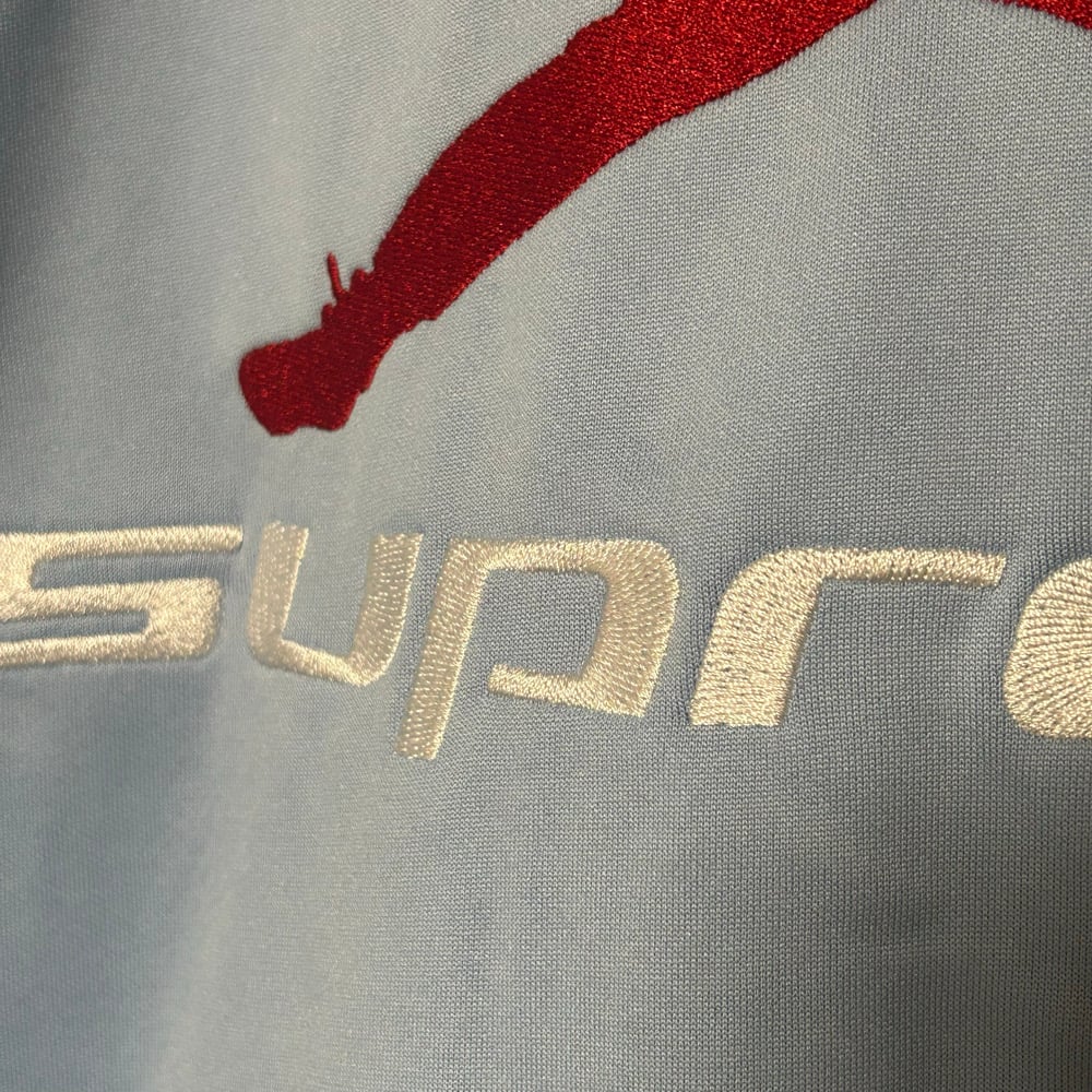 Brand New Sample tgged Collaboration Supreme Track Jacket