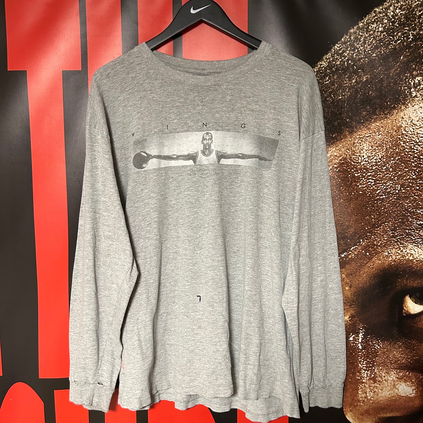 Original Late 90s Air Jordan "Wings" L/S Tee