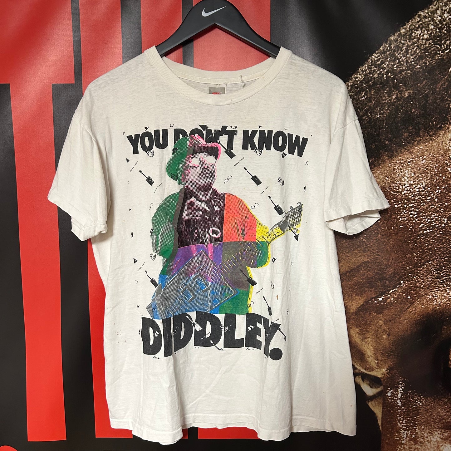 Original Early 90s Bo Jackson Bo Diddley Tee