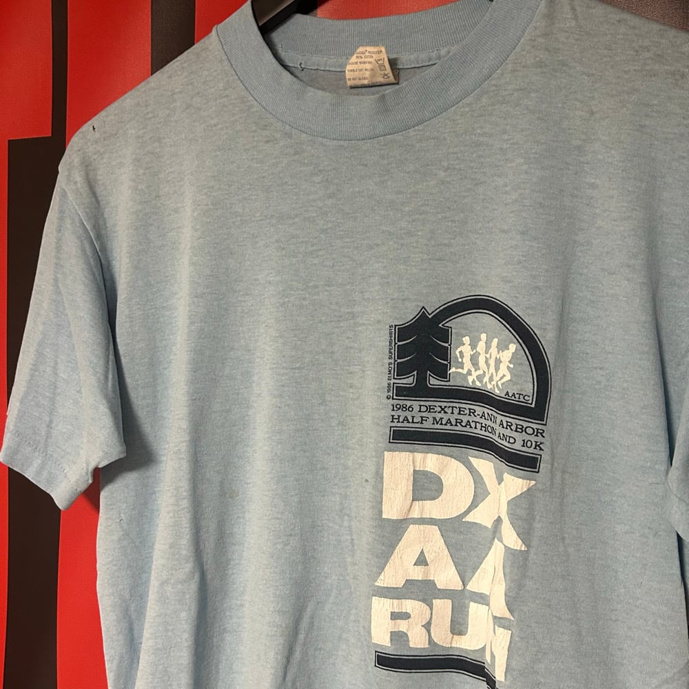 Original 1986 Ann Arbor Marathon Tee