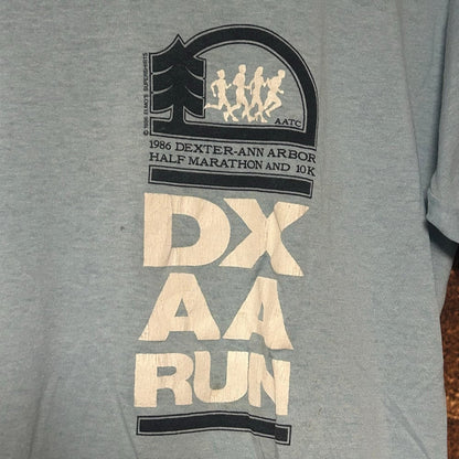 Original 1986 Ann Arbor Marathon Tee