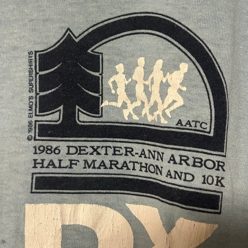 Original 1986 Ann Arbor Marathon Tee
