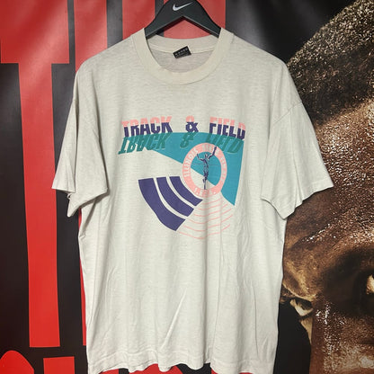 Original Early 90s Illinois State Track And Field Finals Tee