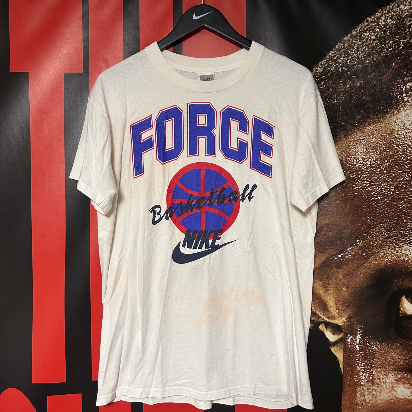 Original Early 90s Force Basketball Charles Barkley Tee