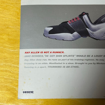 Rare Promotional Ray Allen "Trunner" Holographic Promo Card
